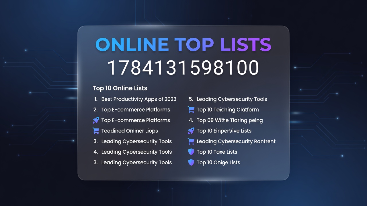 Screenshot of an online top list interface showing ranked entries with user votes and statistics