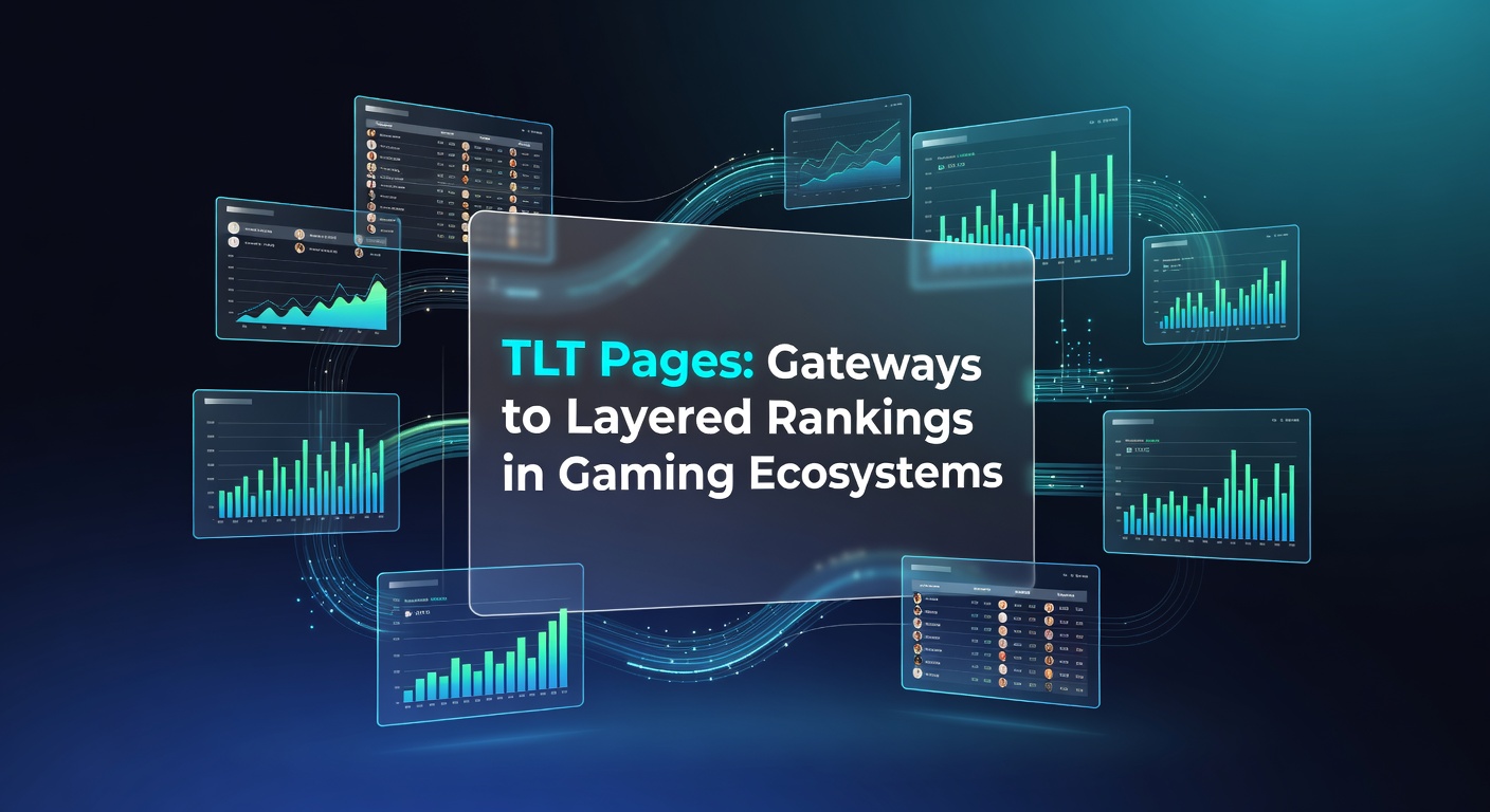 Screenshot of a TLT page displaying tiered leaderboards for an MMORPG, with clickable links to sub-rankings and player profiles