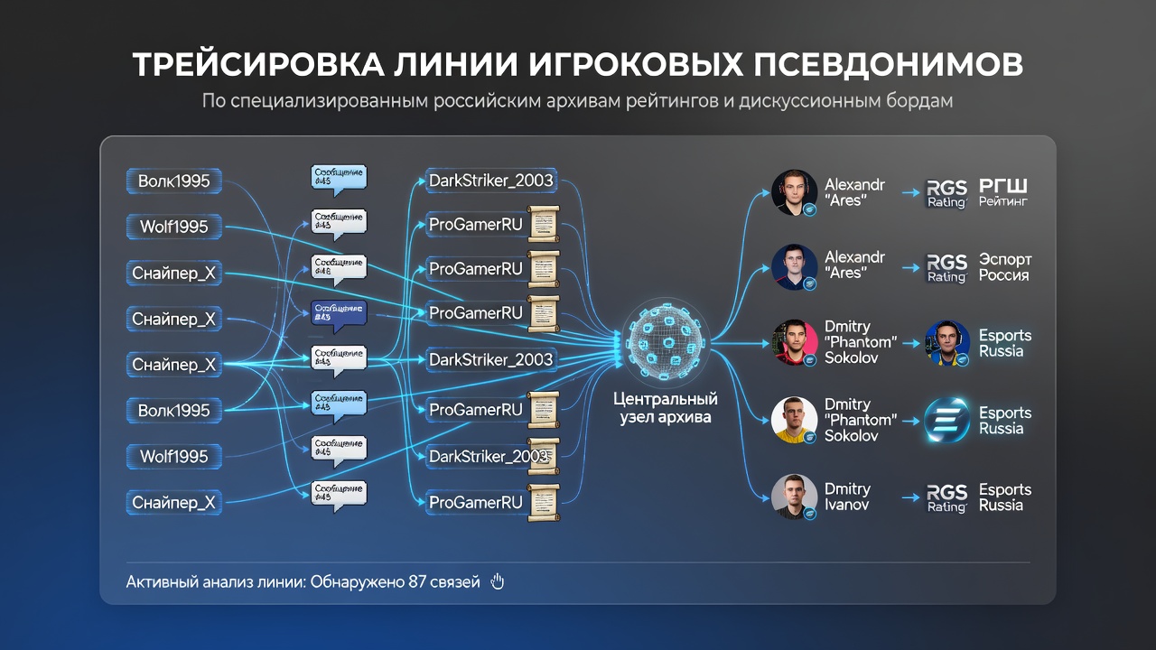 Discussion board thread screenshot illustrating players referencing previous aliases and clan history in a Russian gaming forum archive